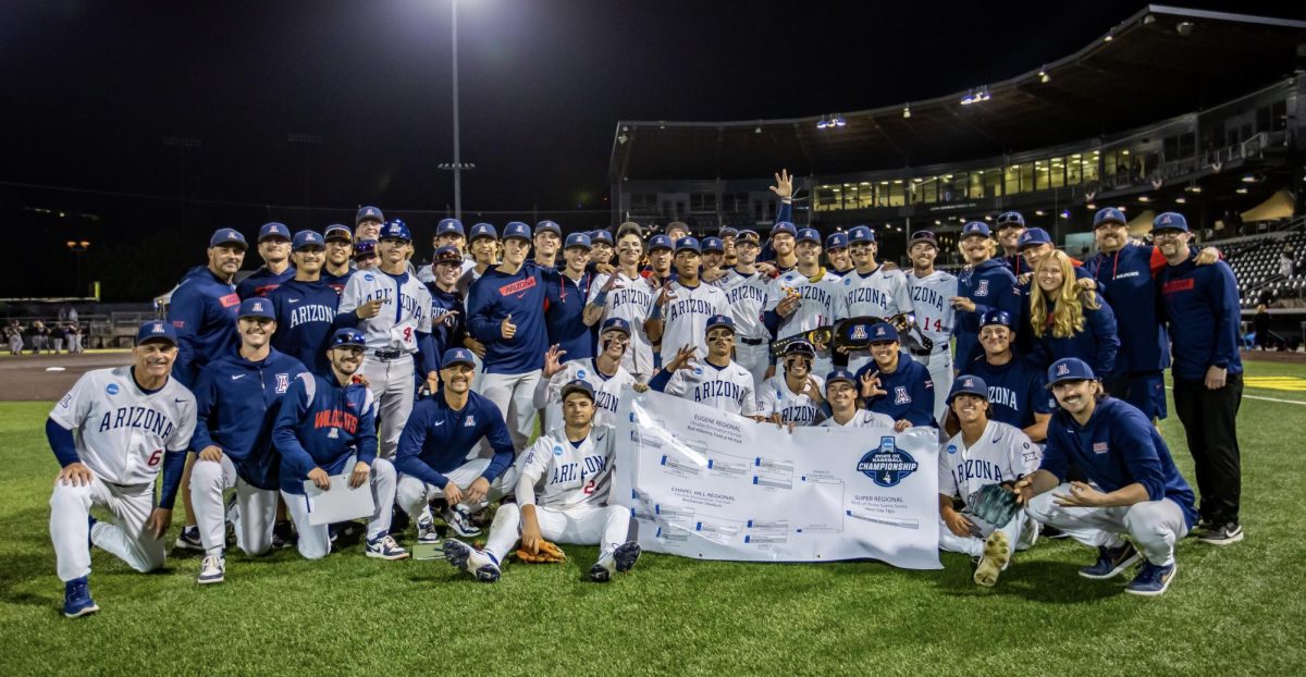 EUGENE, ORE. -- Baseball vs Cal Poly during the regional final of the 2025 NCAA Eugene Baseball Regional at PK Park on June 1, 2025. Photo by Rebecca Sasnett / Arizona Athletics